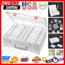 Photo Storage Box 4x6, 18 Inner Extra Large Organizer Acid-Free Photo Keeper ...