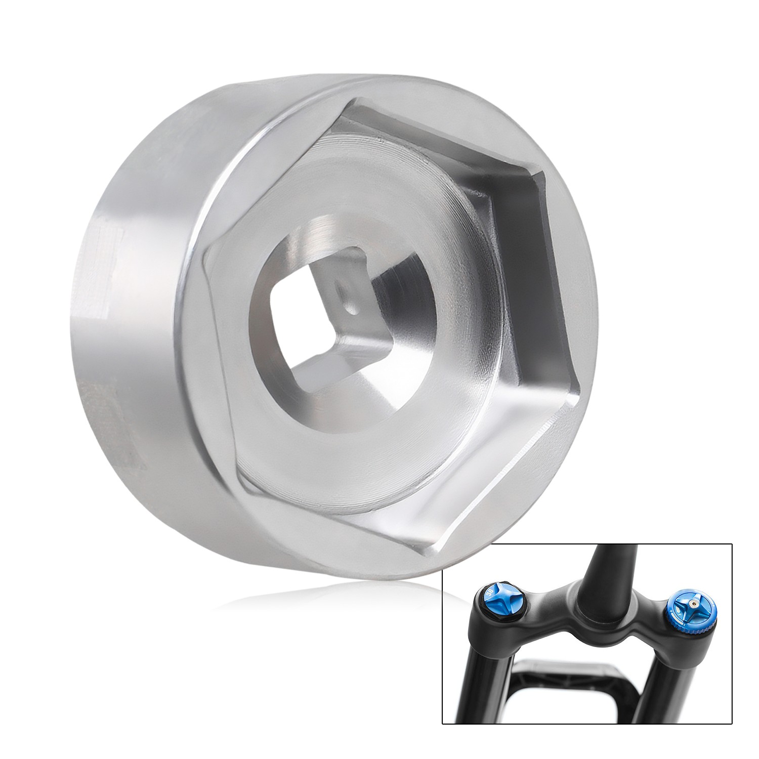 32mm Bike Fork Topcap Ratchet Socket 3/8" for 36/38/40 Series Mountain Bike
