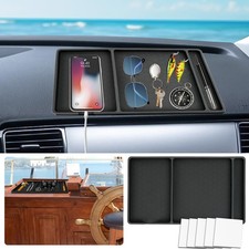 Extra Large Dashboard Mat for Car, 13.4" X 7.8" Anti-Slip Car Dashboard Acces...