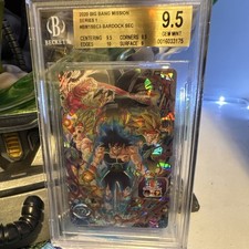 Bandai 2020 Big Bang Mission 1 BM1-SEC3 Bardock JP Super DB Heroes BGS 9.5