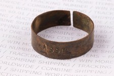 Kassel anneau allemand période guerre ww2 WWII ww1 WWI Allemagne champ de bataille artefact art