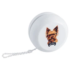 'Gamer Yorkshire Terrier' Retro Style Yo-Yo (YY00043324)