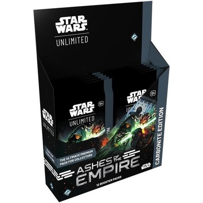 Sealed Ashes of the Empire Carbonite Booster Box Star Wars Unlimited