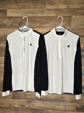 Romfh Womens Signature Show Shirt Long Sleeve Large Lot Of 2