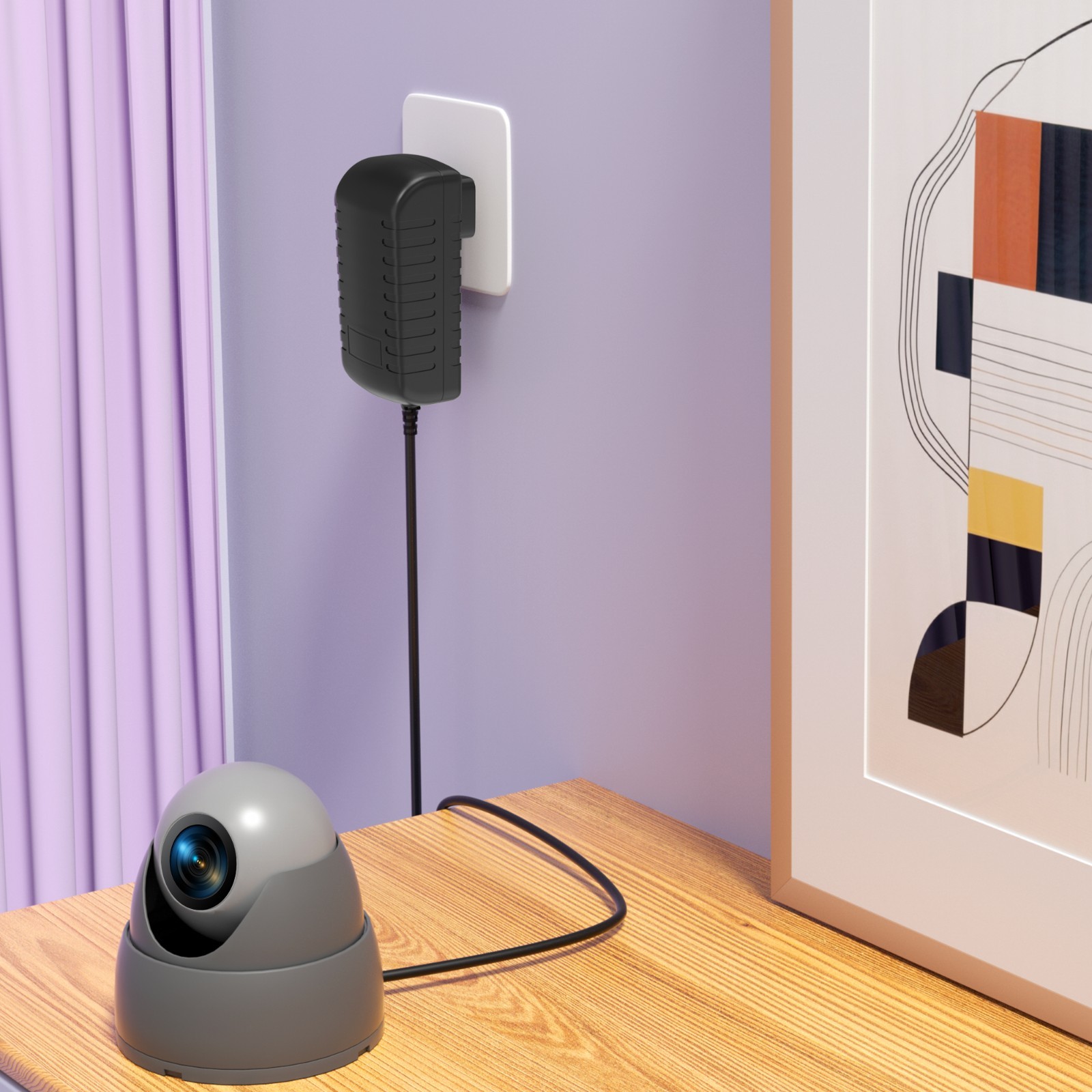 5V 2A AC Adapter Home Wall Charger US plug Type C BLACK for Hero 5 Session