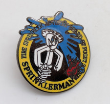 SprinklerMan Fire Sprinkler Advisory Board of Puget Sound Lapel Pin
