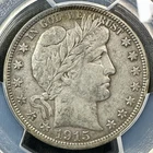 1915 S Barber Half Dollar - PCGS XF40 - Very Appealing Type or Set Builder Coin