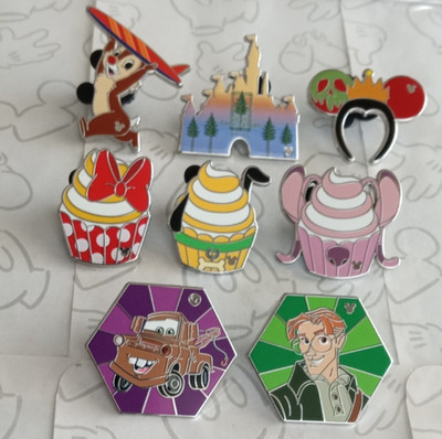 2026 DLR Hidden Mickey Choose a Disney Character Pin