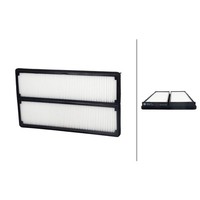 Innenraumfilter Pollenfilter 368 X 204 Mm Hella FüR U.A. MERCEDES-BENZ Vito