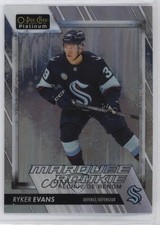 2023-24 O-Pee-Chee Platinum Marquee Rookies Arctic Freeze 21/99 Ryker Evans 03mw