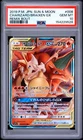 2019 POKEMON JAPANESE SUN & MOON REMIX BOUT #008 CHARIZARD & BRAIXEN GX PSA 10