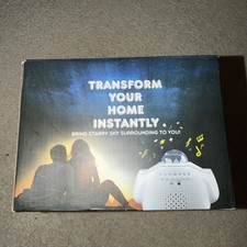 Sternenhimmel Projektor Licht USB Galaxy Star Nachtlampe LED mit Ozeanwelle Fernbedienung