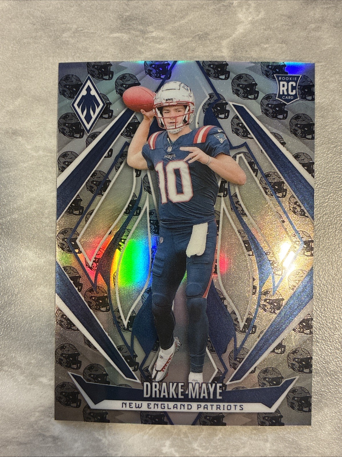 2024 Panini Phoenix - Rookies Drake Maye #179 Team Helmet /399 (RC)