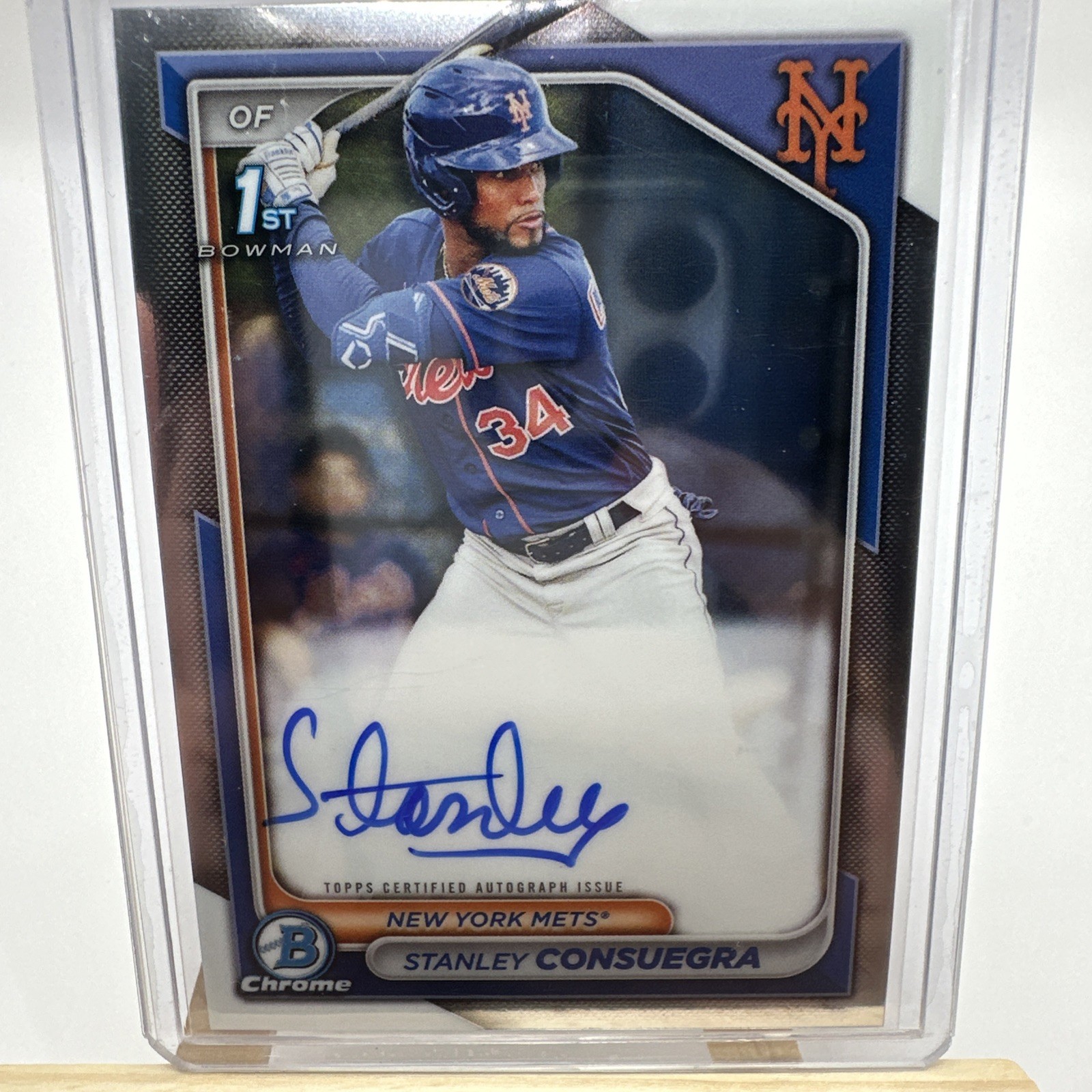 2024 Bowman - Chrome Prospect Autographs Stanley Consuegra #CPA-SC (AU, RC)