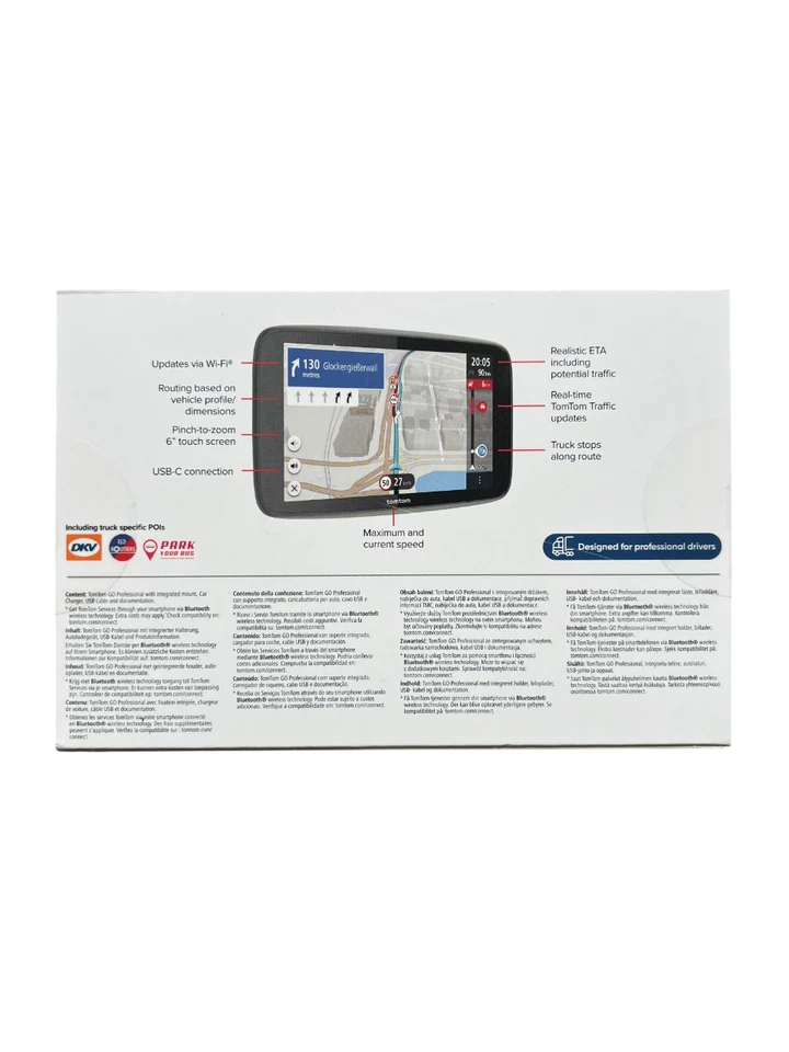 TomTom GO Professional 6 Gen. 2 Navigationssystem | NEU - Bild 3 von 4