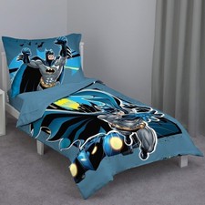 Batman 4 Piece Toddler Bedding Set