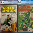 Lot of 2 Green Lantern Graded Comics (#22 #59) FIRST GUY GARDNER! CGC