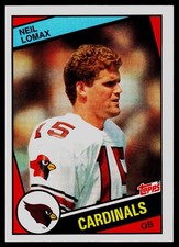 1984 Topps #345 Neil Lomax - NM+