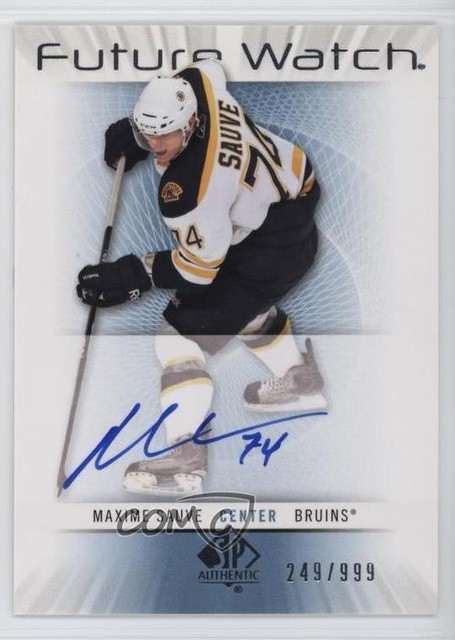2012-13 SP Authentic Future Watch 249/999 Max Sauve Maxime Sauve #211 Auto 1i7p