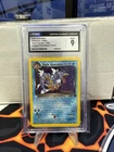 CGC 9 Dark Gyarados 8/82 League Prerelease Promo Team Rocket 1999 Pokemon Card