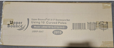 Trampoline Replacement Net, Fits For ONLY Upper Bounce 10x17'