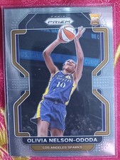 Olivia Nelson-Ododa 2022 Prizm WNBA basketball RC #198 Los Angeles Sparks Rookie