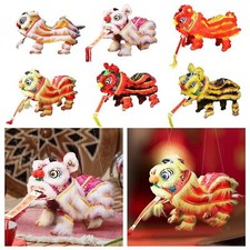 Hand String Puppet with Rod Chinese New Year Decoration for Parties Parades