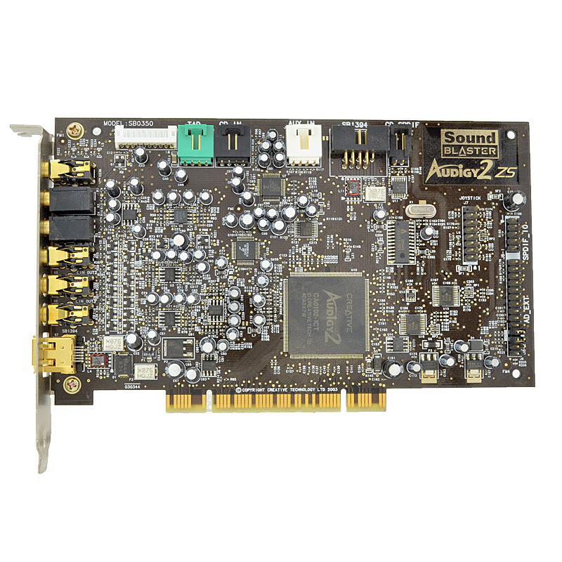 Creative Labs Sound Blaster SB0350 AUDIGY 2 ZS Soundkarte PCI