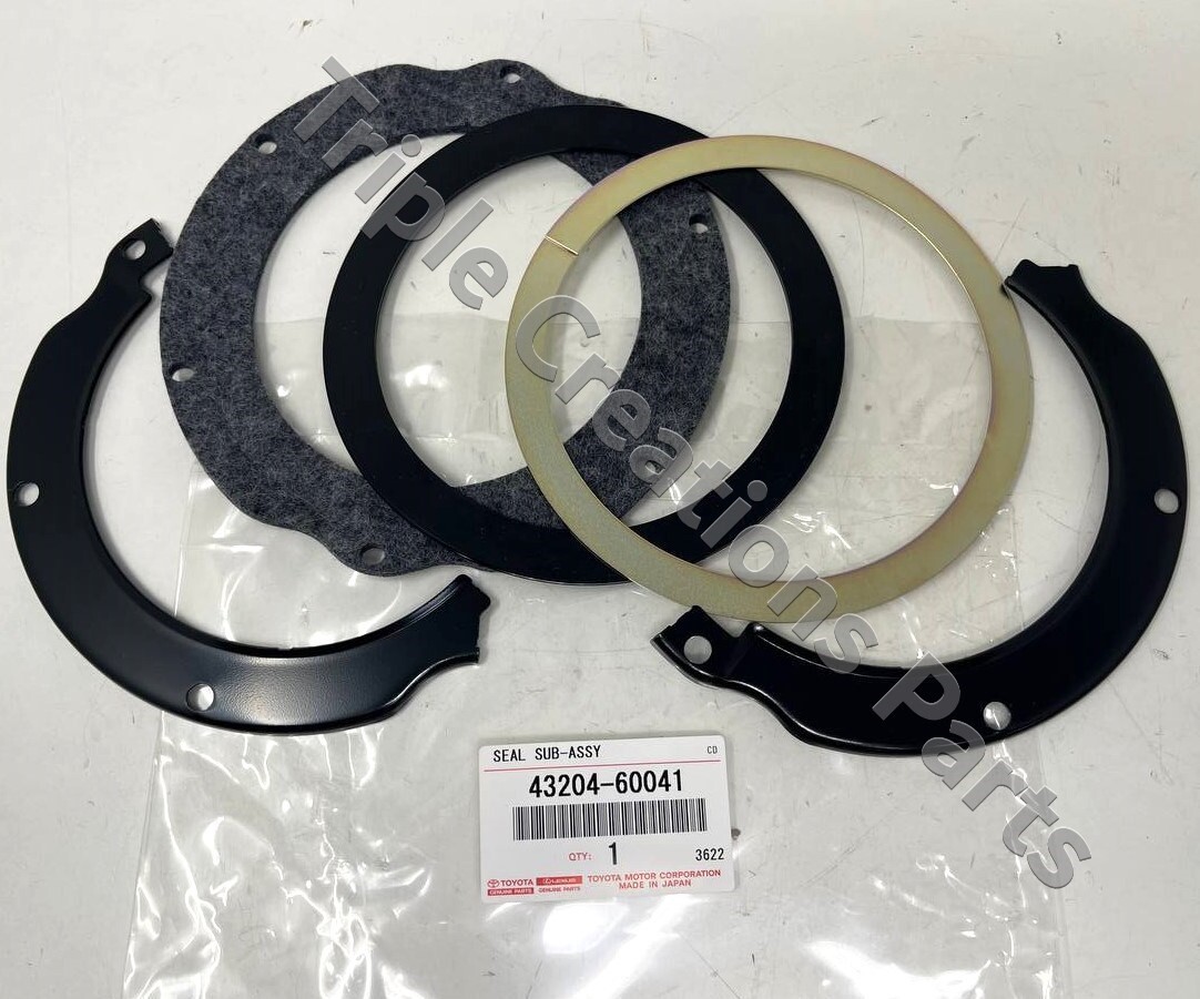Toyota Genuine 43204-60041 Seal Sub-Assy Steering Knuckle Oil