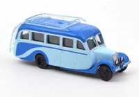 Norev Citroen U23 U 23 Autocar Baujahr 1947 Blau Blue 1:87 H0 Art. 159922
