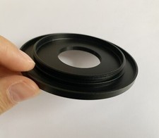 Copal 0 Shutter Adapter M32.5x0.5 Female to M65x1 Male Thread Adapter Wide