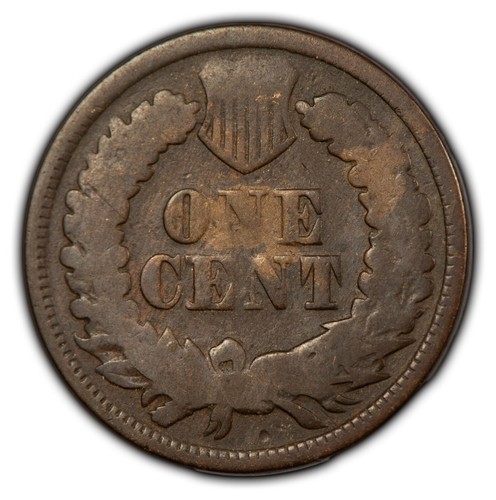 1867/67 1c Indian Head Small Cent - Mint Error RPD Variety - Full Rim G+ - B1783 - 第 7/10 張圖片