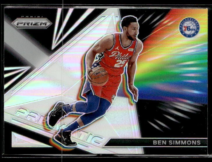 L1,081 - 2021-22 Panini Prizm Prizmatic Prizms Silver #12 Ben Simmons