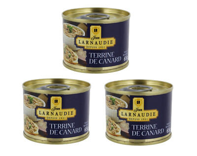 ANGEBOT: Terrine de Canard - Ententerrine - 3 x 65 gram Brotaufstrich Terrine