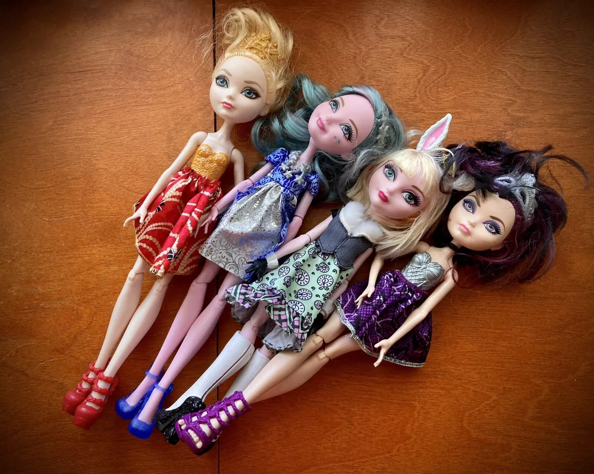 ever after high doll lot used