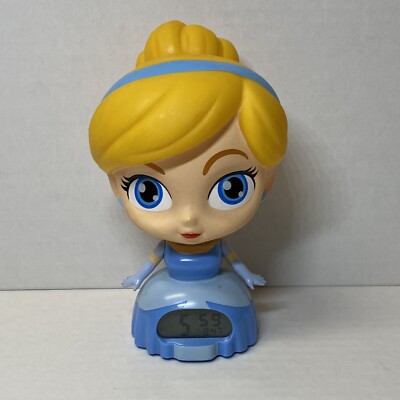 Disney Princess Cinderella BulbBotz Alarm Clock & Night Light