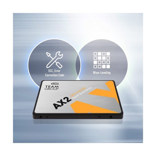TEAMGROUP AX2 2TB 3D NAND TLC 2.5 Inch SATA III Internal Solid State Drive SS... - Picture 5 of 7