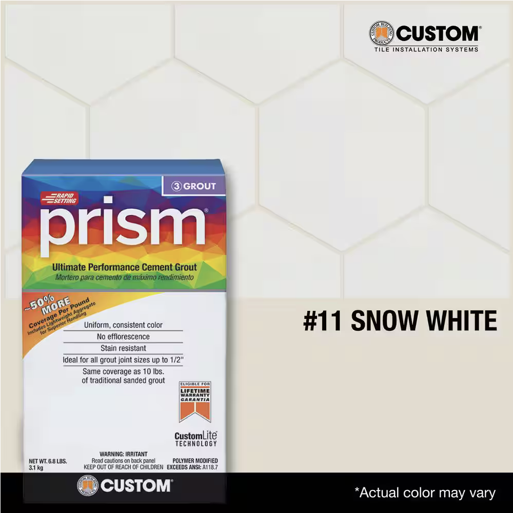 Custom Building Products Prism #10 Antique White 17 Lb. Grout