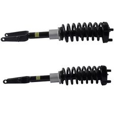 2Pcs Front Shock Strut Assys with Coil Spring For Mercedes W211 S211 E350 4Matic