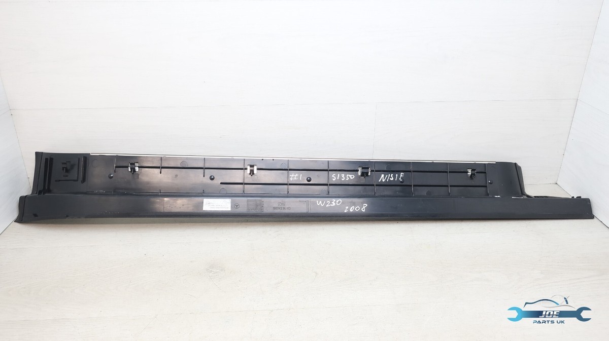 MERCEDES SL CLASS R230 PASSENGER LEFT SIDE RAIL SCUFF PLATE