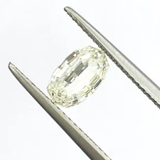 Natural Loose Diamond 1.02 Ct Oval Step Cut KVS2 GIA Certified For Jewelry -Ring