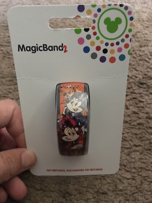 Walt Disney World Magic Band Magicband 2 Halloween Minnie Mickey Goofy Donald