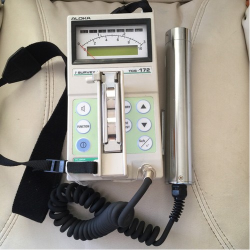 ALOKA scintillation survey meter TCS172B 2 eBay