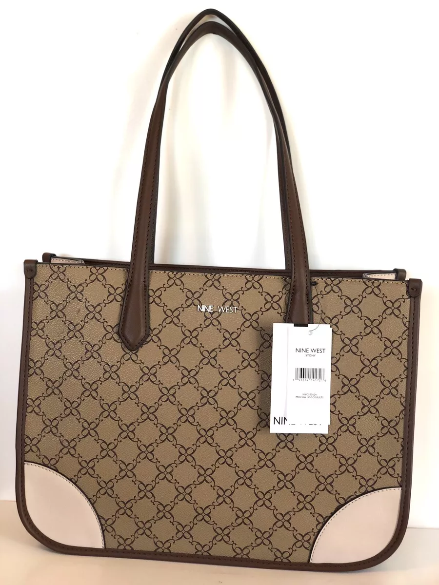 nine west black tote handbag Kyelle Jet Set Tote