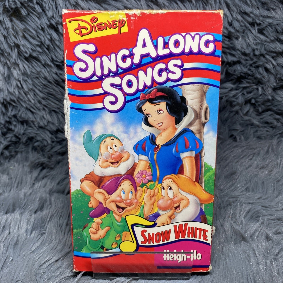Disneys Sing Along Songs Snow White: Heigh-Ho VHS Tape 1994 Rare