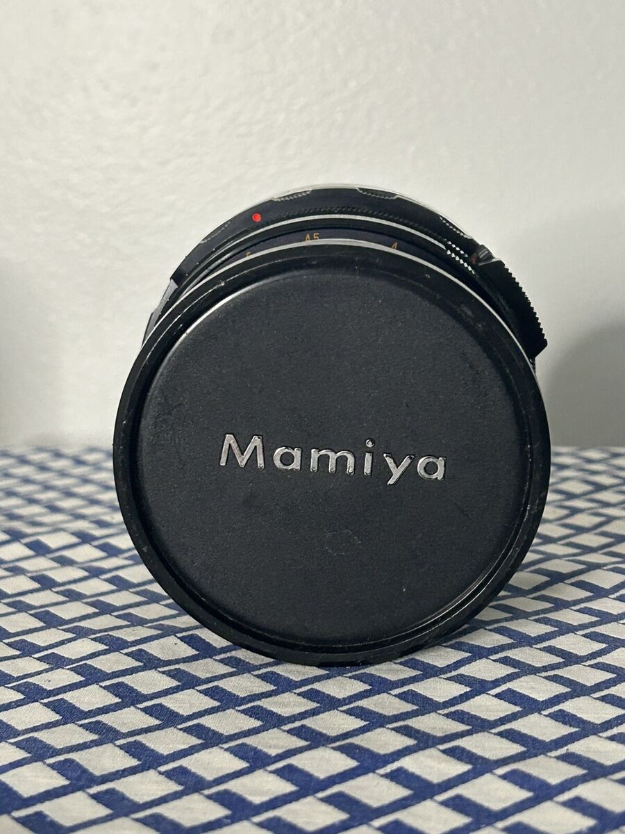 MINT) Mamiya Sekor 127mm f/3.8 Lens with UV filter front and MINT) Mamiya Sekor 127mm f/3.8 Lens with UV filter front and