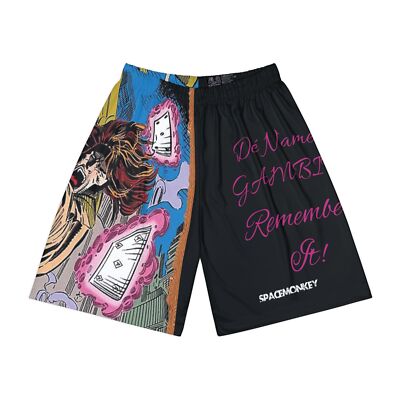 SpaceMonkey X Gambit Men s Shorts (AOP)