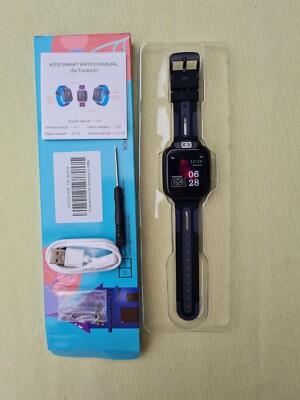 2G Smartwatch Kinder GPS SOS IP68 Wasserdicht Spiel Kamer -Ausgepackt! Aber neu!