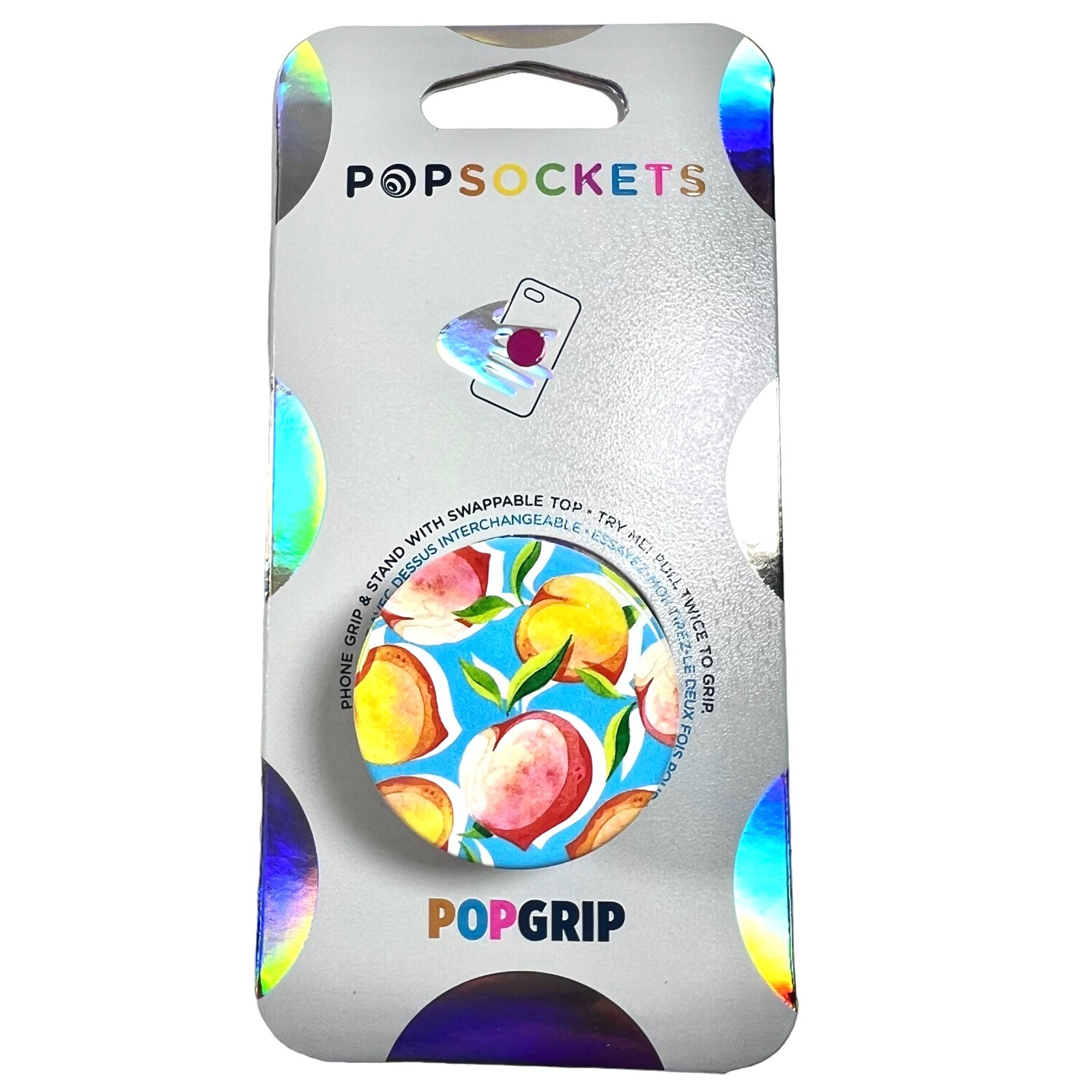 Popsockets Just Peachy Peaches Fruit Pop Socket PopGrip