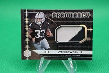 2020 Elements Frequency Silver SP /47 #26 Lynn Bowden Jr. Las Vegas Raiders JM9